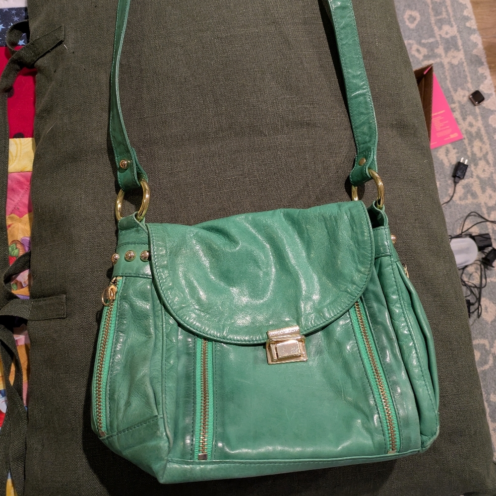 Rebecca Minkoff Mini Beloved in emerald green